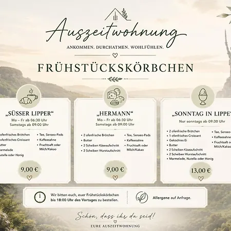 Auszeitwohnung Lägenhet Lage (Lippe)